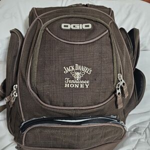 Ogio Brown Backpack. Metro Street Laptop - Jack Daniel's Edition